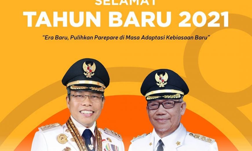Masuki Tahun 2021, Wali Kota Parepare Ajak Bersama-sama Pulihkan Ekonomi